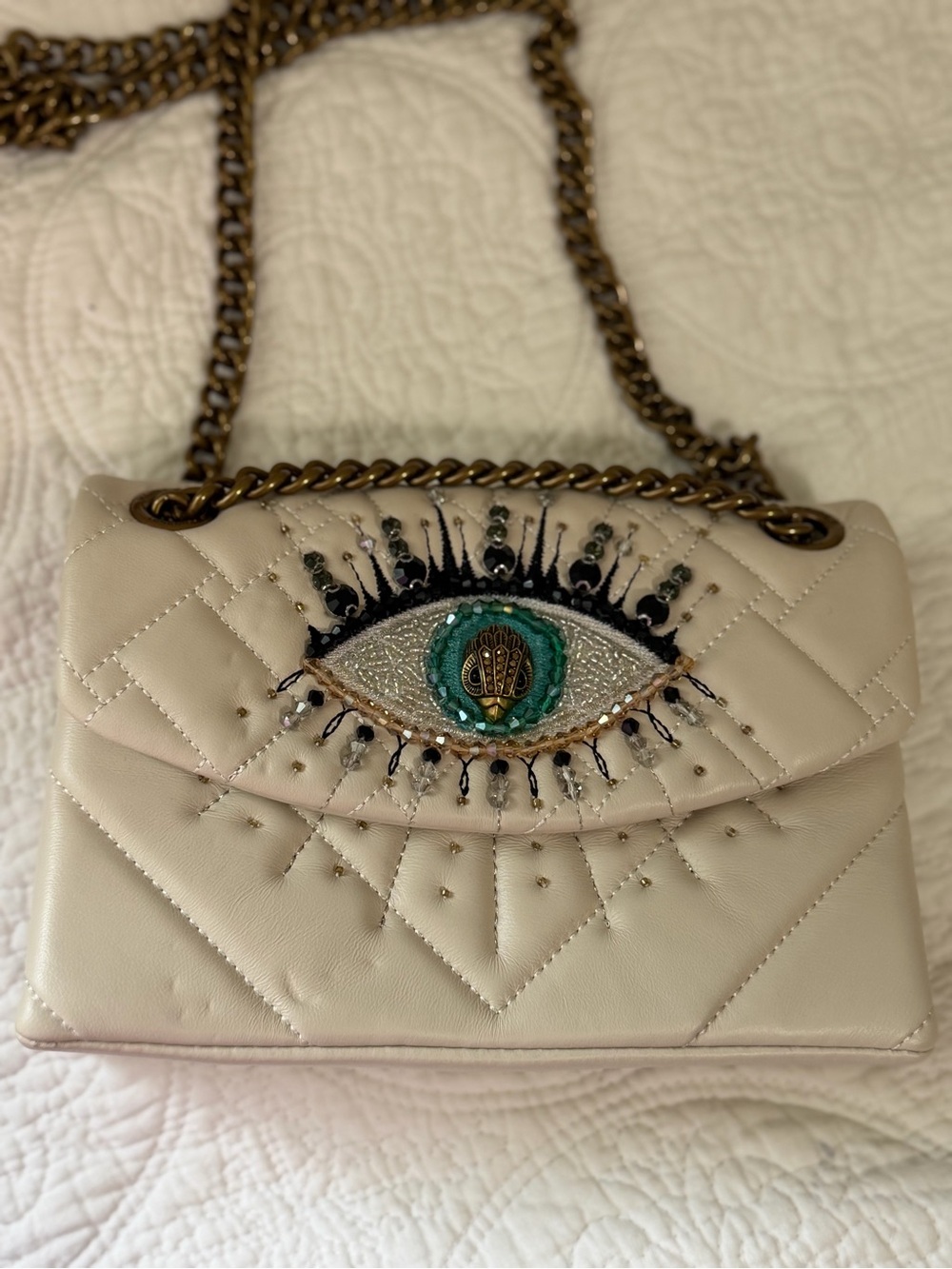Kurt Geiger Mini Kensington Evil Eye Crossbody Bag - Picture 5 of 13